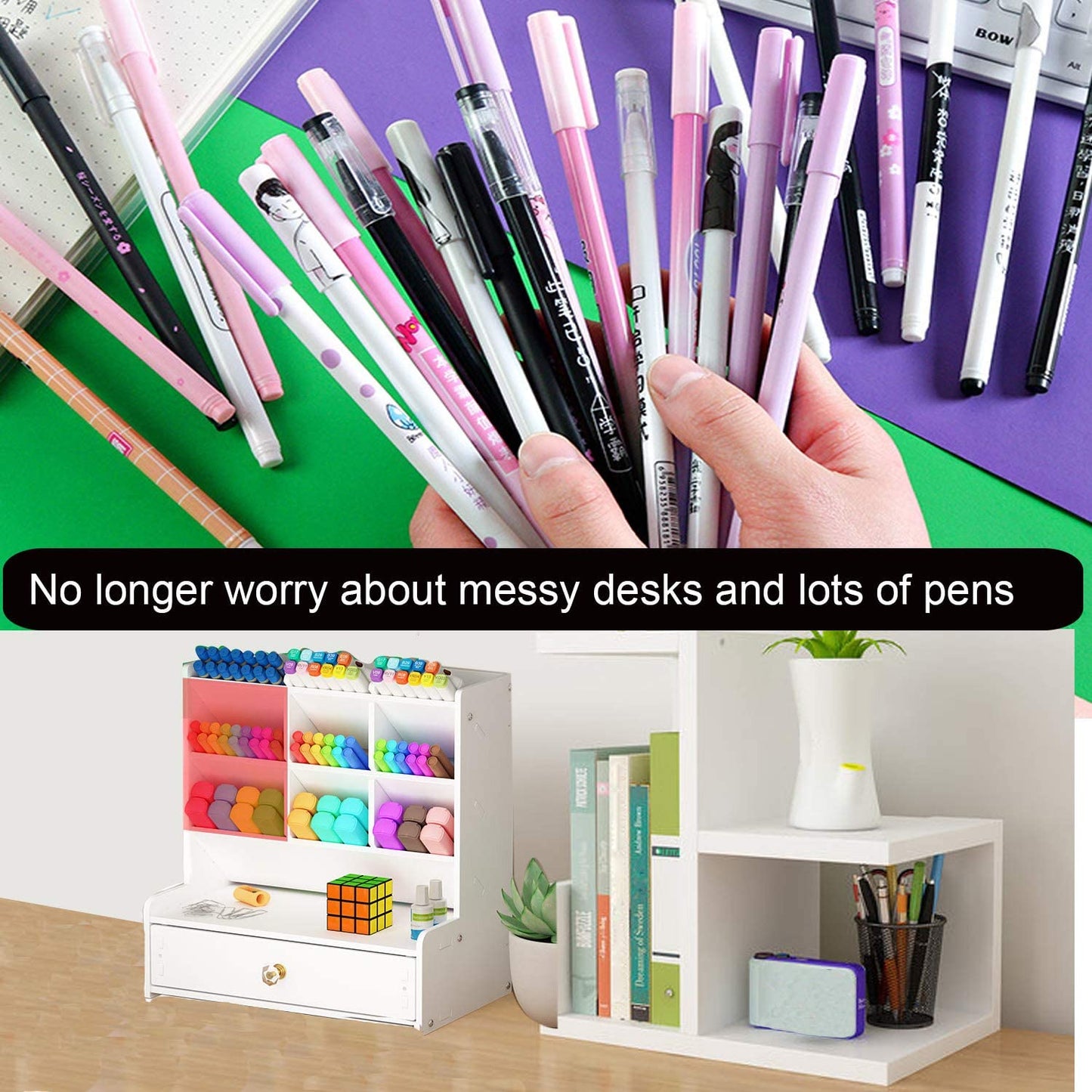 Multi-Functional DIY Pen Holder Box
