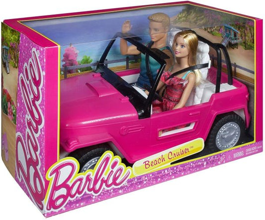 Barbie Beach Cruiser and Ken Doll