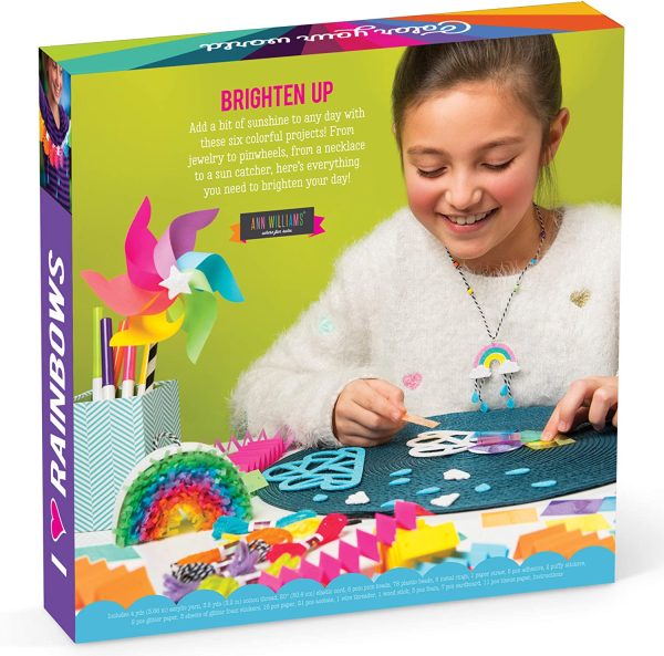 Rainbows Craft Kit Make 6 Colorful Arts & Crafts Projects