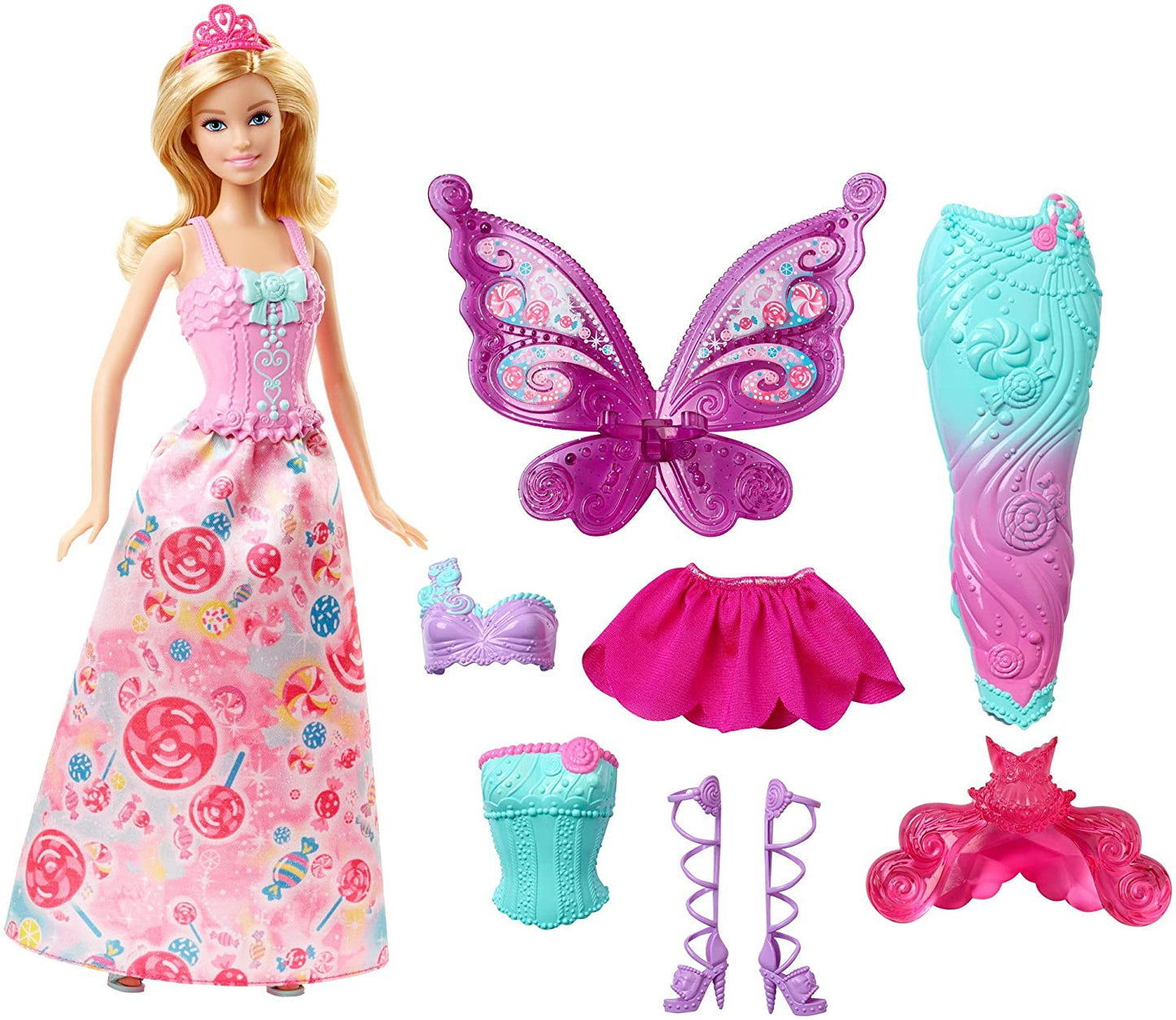 Barbie Doll with Outfits and Accessories
