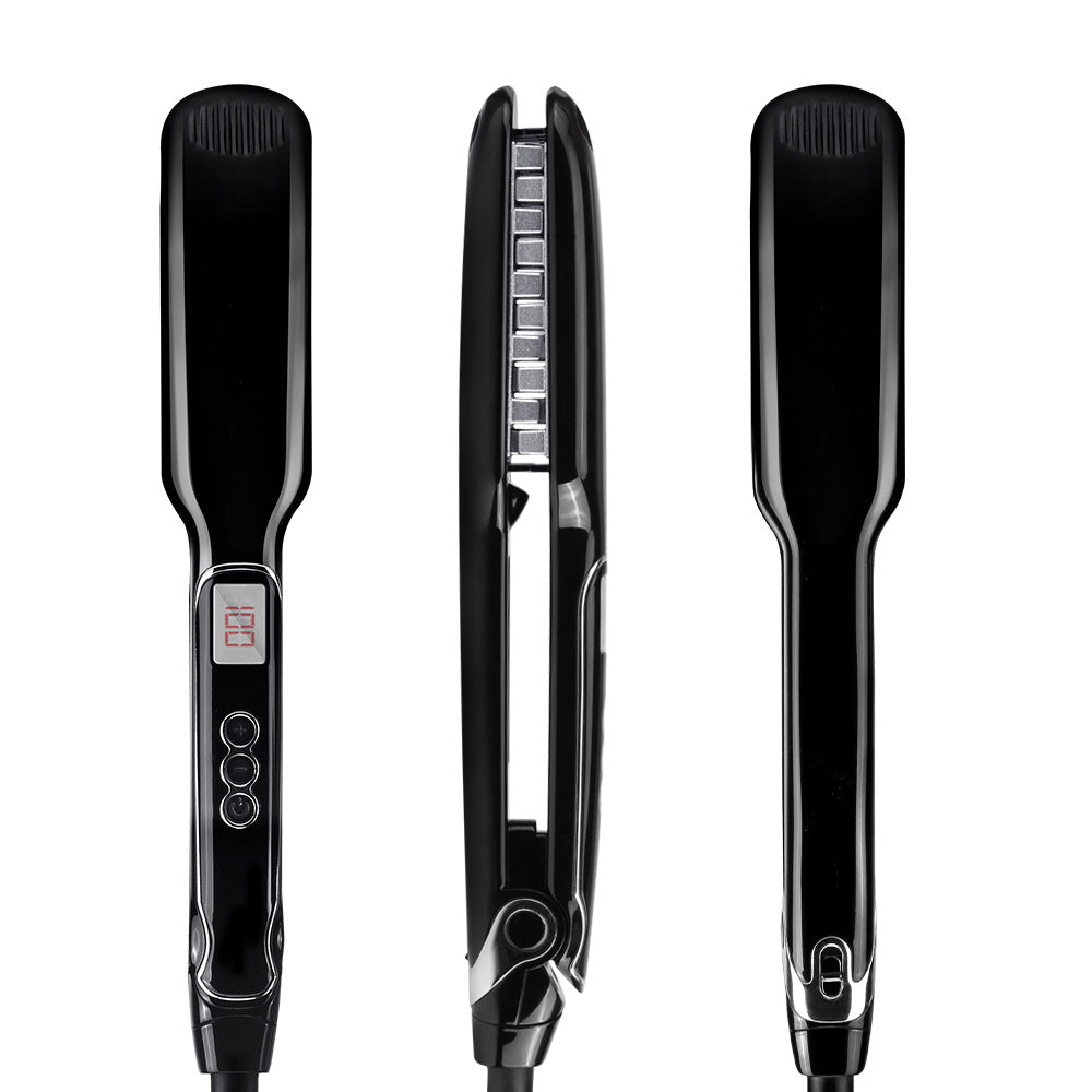 Hair Volumizing Iron Flat Iron LCD Display Hair Straightener Suitable for Long Short Hair