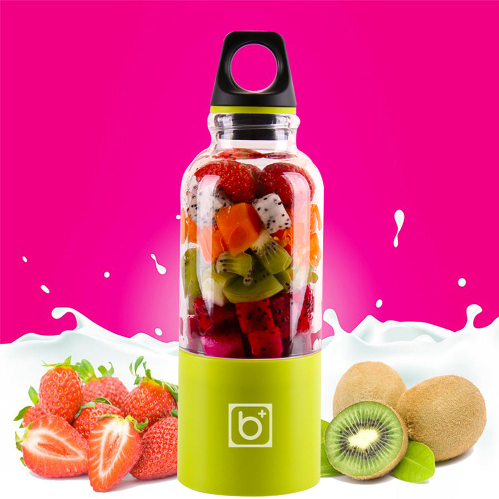 500ml Electric Juicer Cup Portable Outdoor Travel USB Rechargeable Blender Mini Juice Maker Fruit Mixer Squeezer