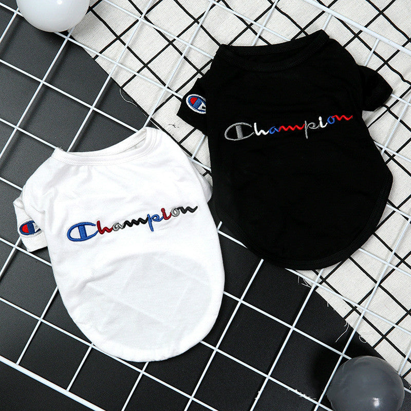 Popular logo T-shirt for small dogs