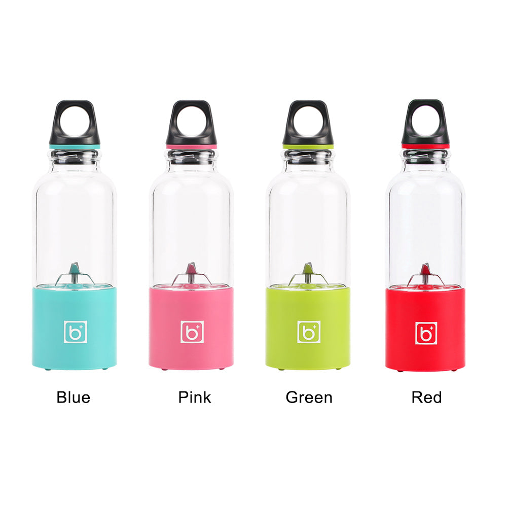 500ml Electric Juicer Cup Portable Outdoor Travel USB Rechargeable Blender Mini Juice Maker Fruit Mixer Squeezer