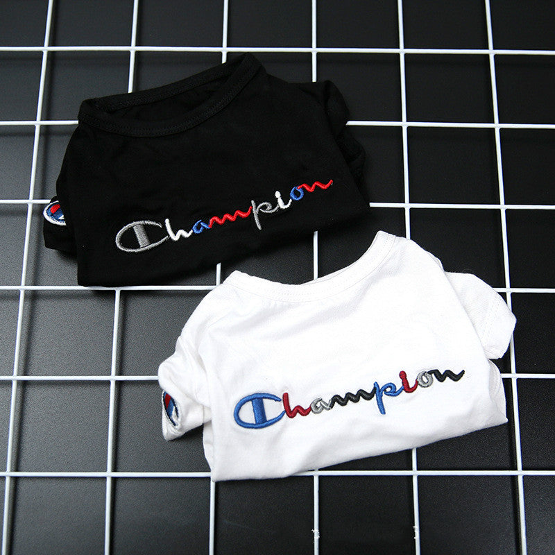 Popular logo T-shirt for small dogs