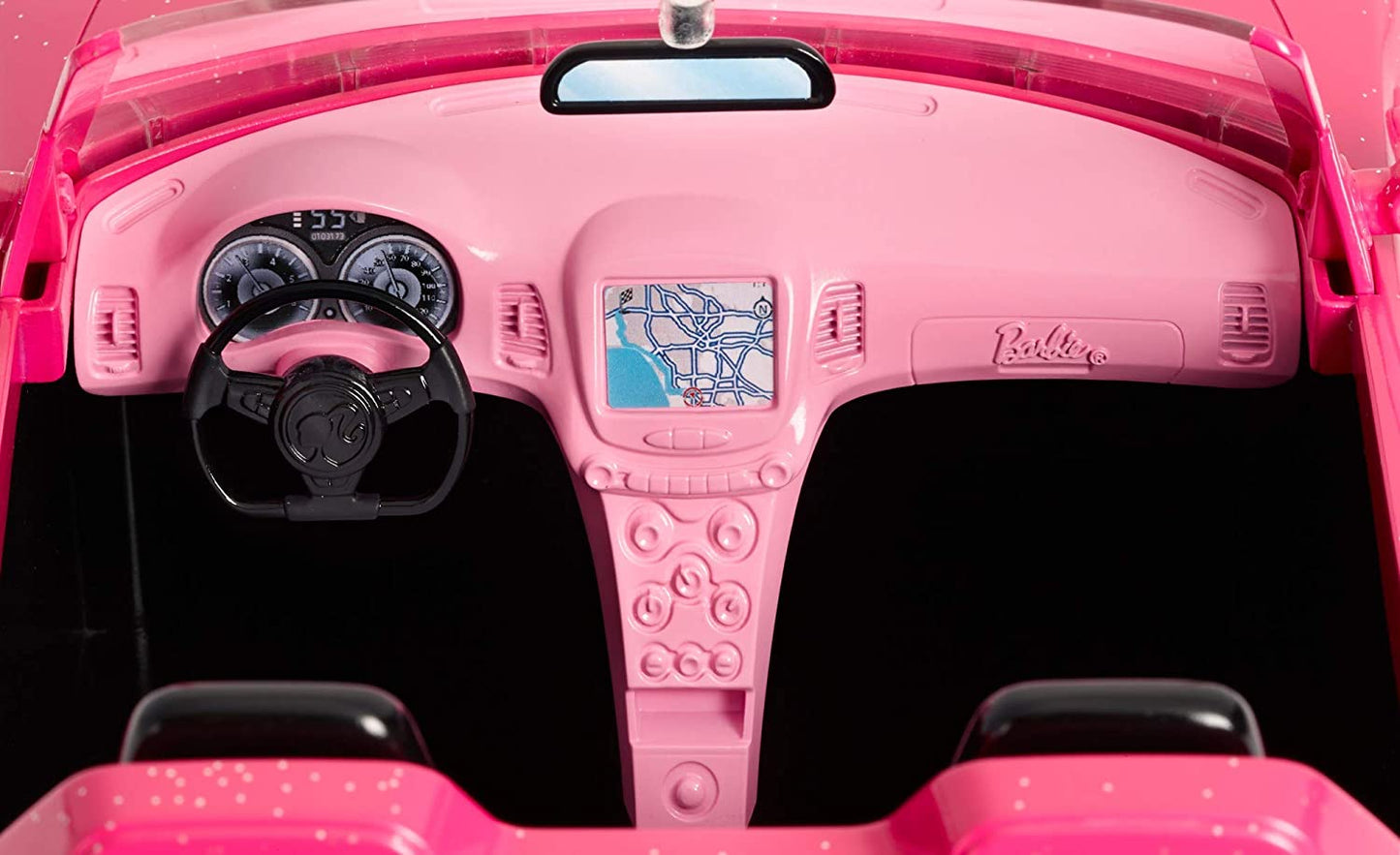 Barbie Glam Convertible, Pink/Black