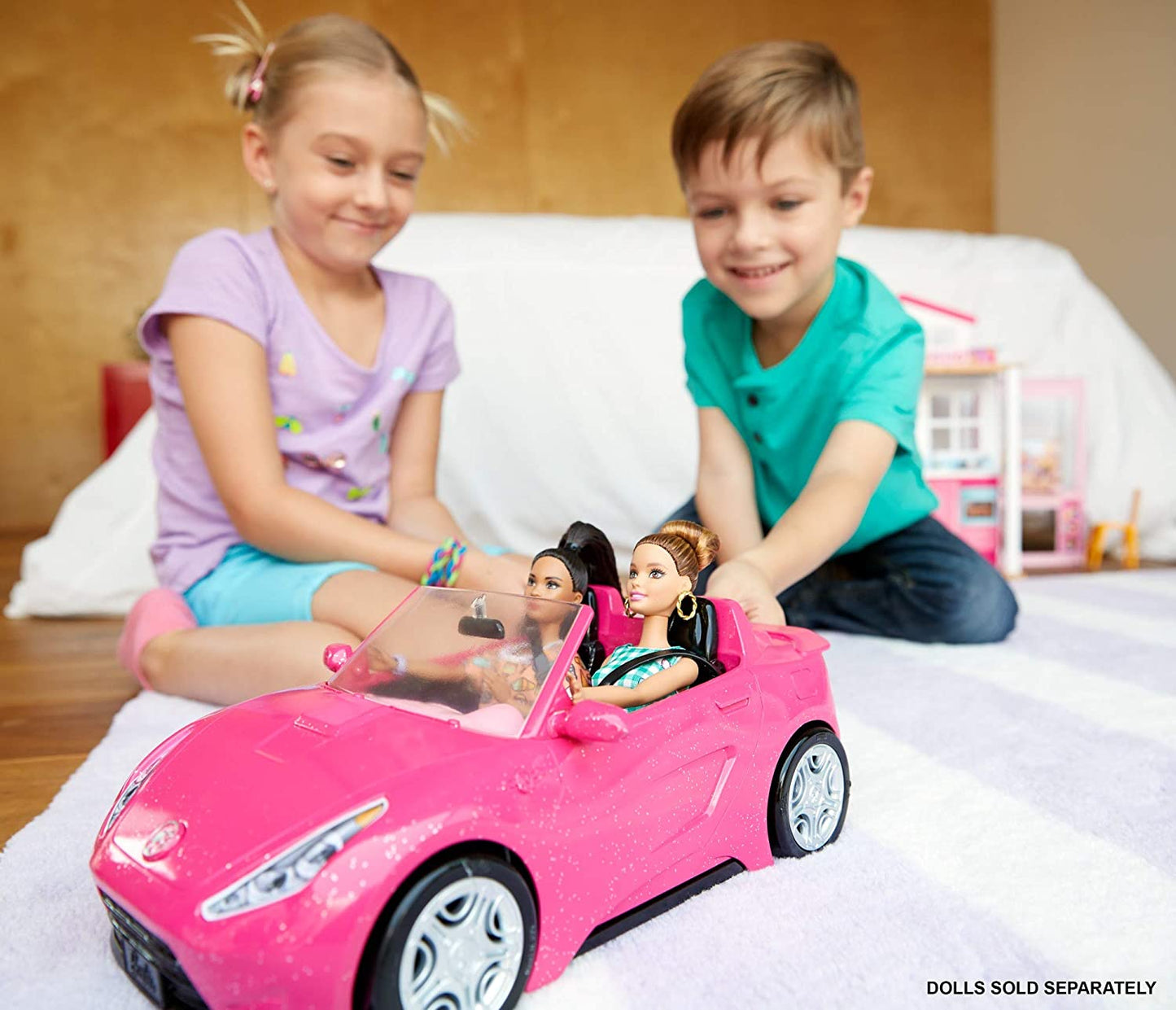 Barbie Glam Convertible, Pink/Black