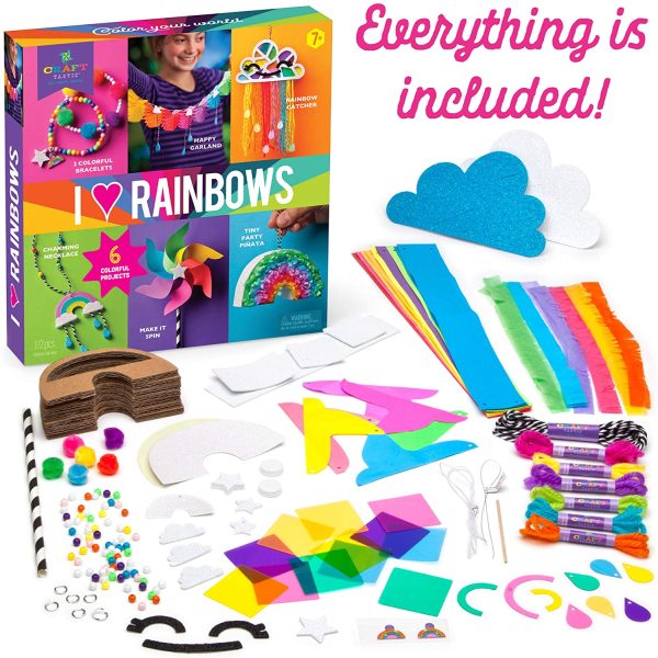 Rainbows Craft Kit  Make 6 Colorful Arts & Crafts Projects