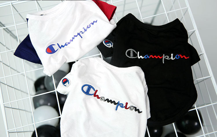 Popular logo T-shirt for small dogs
