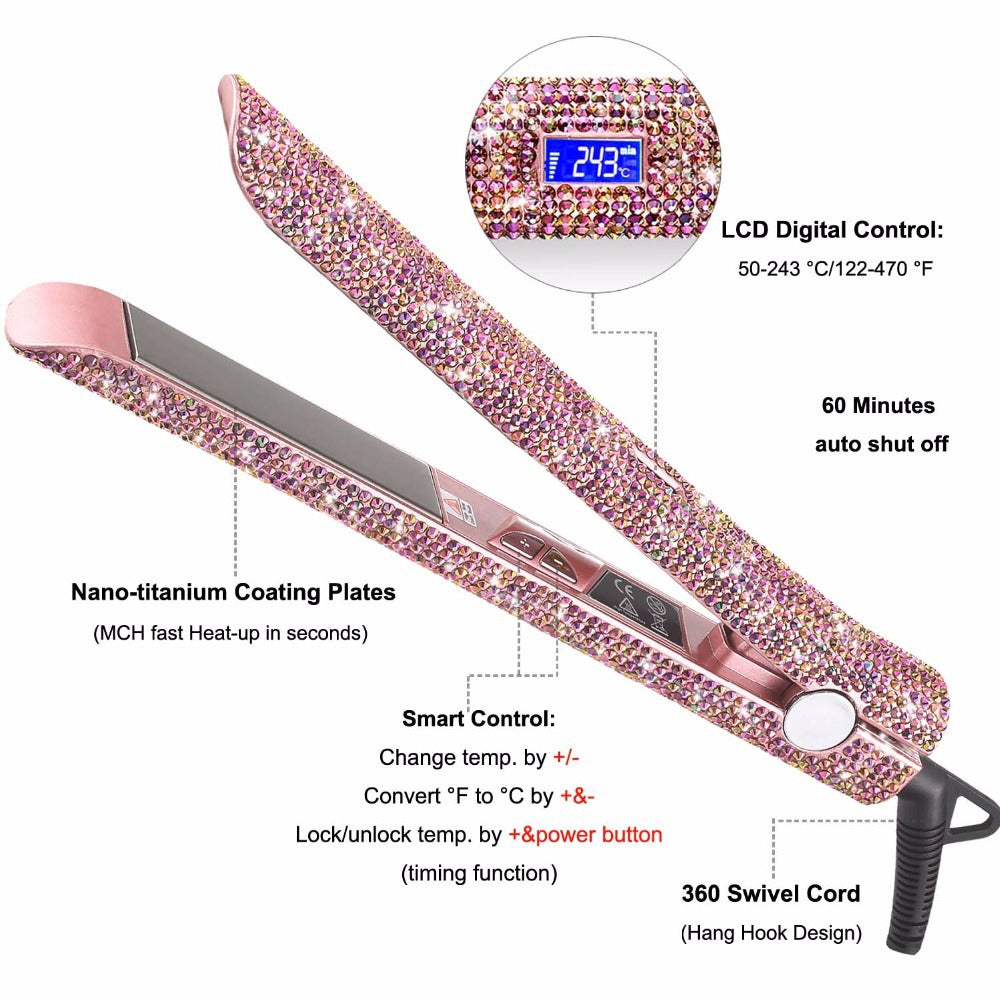 Diamond straight hair splint